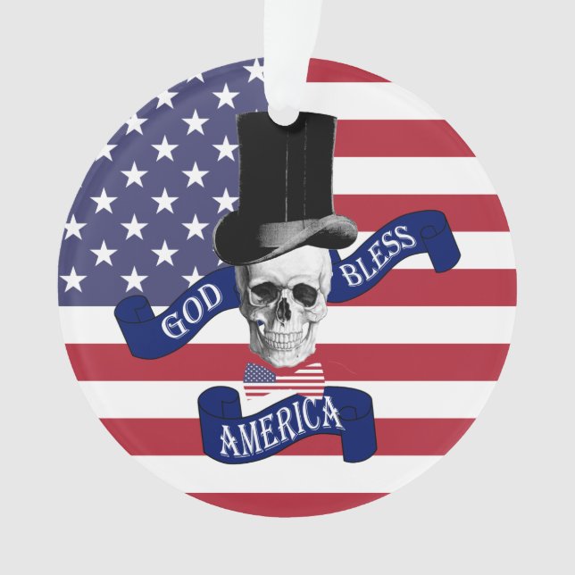 Adorno Bandera americana patriótica (Anverso)