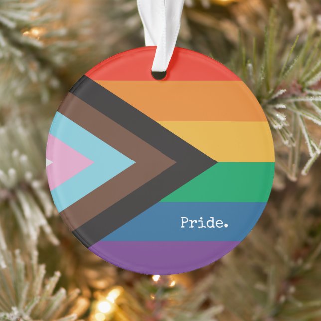 Adorno Bandera arcoiris - LGBTQIA - Personalizar - Orname (Árbol)