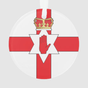 Adorno bandera de Irlanda del Norte