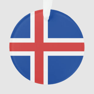 Adorno Bandera de Islandia