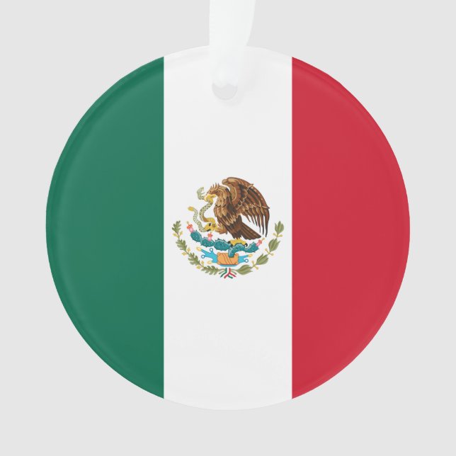 Adorno Bandera de México, Bandera de la República Mexican (Anverso)