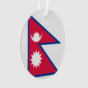 Adorno Bandera de Nepal