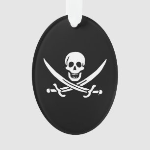 Adorno Bandera de pirata alegre de Rogelio