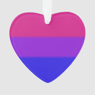 Adorno Bandera del orgullo bisexual caído