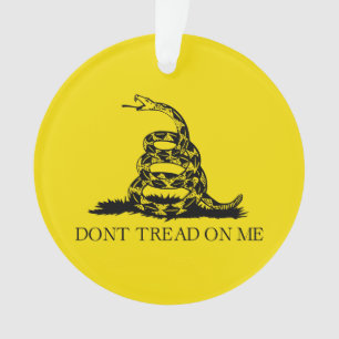 Adorno Bandera Gadsden de serpiente de cascabel: Lucha, R