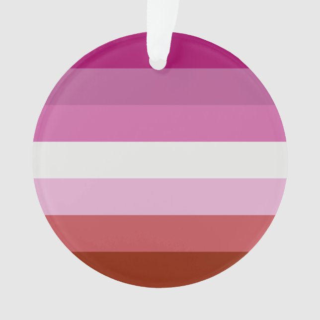 Adorno Bandera lesbiana (Anverso)