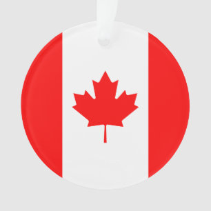 Adorno Bandera Nacional Patriótica de CANADÁ