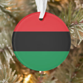 Adorno Bandera panafricana de la UNIA Kwanzaa