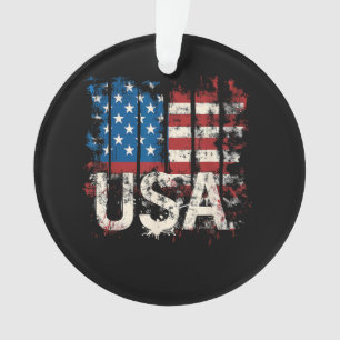 Adorno Bandera Retro Americana USA 4 de julio
