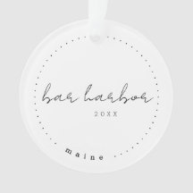 Bar Harbour Maine ME Travel Estados Unidos Simple