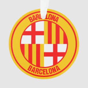 Adorno Barcelona Round Emblem