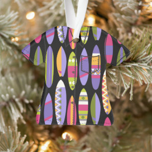 Adorno Barco Aloha Shirt-Black en la playa secreta de Haw