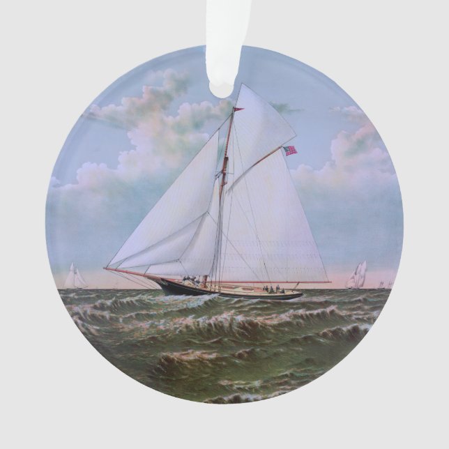 Adorno Barco de vela antiguo (Anverso)