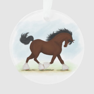 Adorno Bay Clydesdale Horse