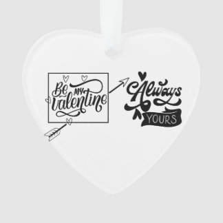 Adorno Be my Valentine: Amor romántico