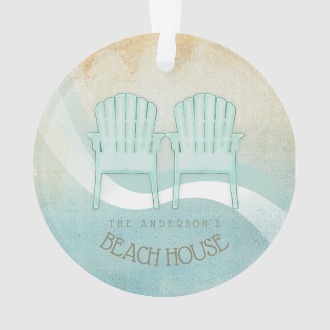 Adorno Beach House Adirondack Chairs Aqua Blue ID623 (Reverso)