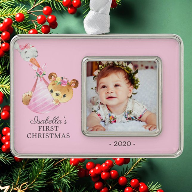Adorno Bear de entrega especial primera foto de Navidad (Subido por el creador)