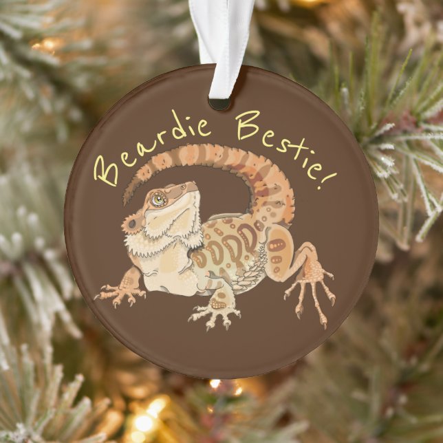 Adorno ¡Beardie Bestie! (Árbol)