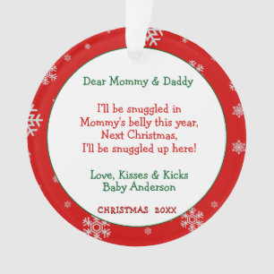 Adorno Bebé Ultrasonido Padres nuevos