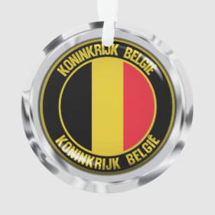 Adorno Bélgica Round Emblem