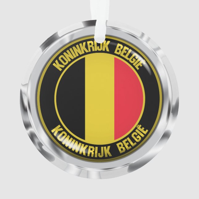 Adorno Bélgica Round Emblem (Reverso)