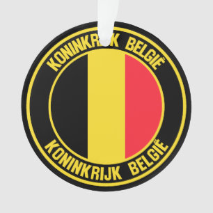 Adorno Bélgica Round Emblem
