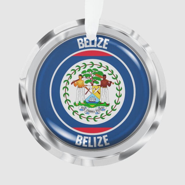 Adorno Belice Round Emblem (Anverso)
