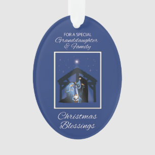 Adorno Bendiciones a nietas y Navidades familiares