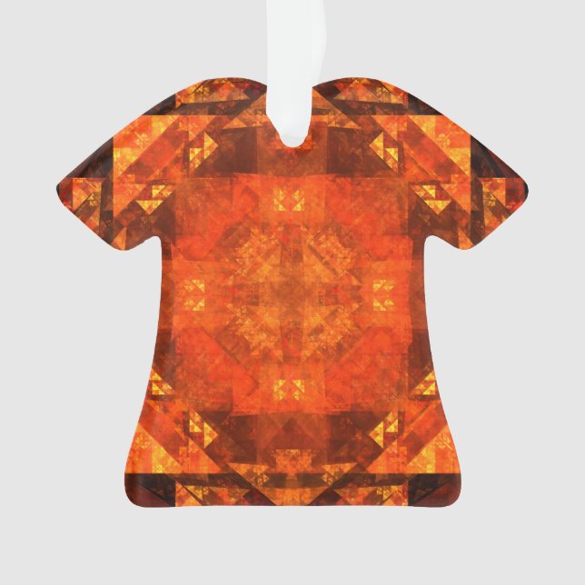 Adorno Bendiciones por el arte abstracto de la camiseta a (Anverso)