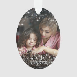 Adorno Bendito. Foto de Navidades de esparkles festivos