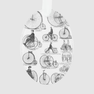 Adorno Bicicleta de rueda alta Penny Farthing