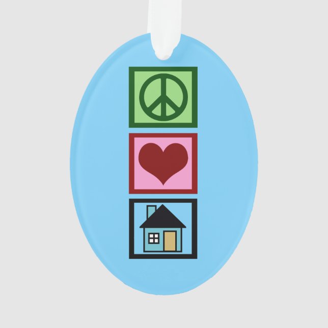 Adorno Bienes de amor por la paz (Reverso)