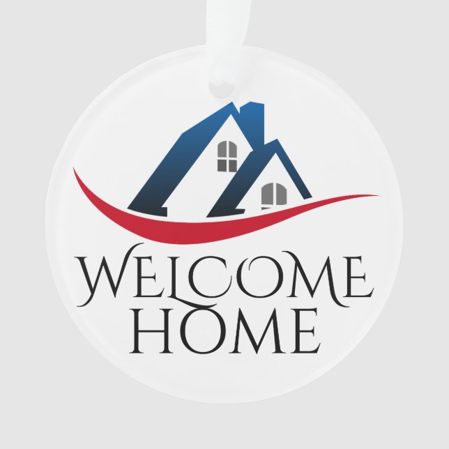 Adorno Bienvenido a Casa (Anverso)