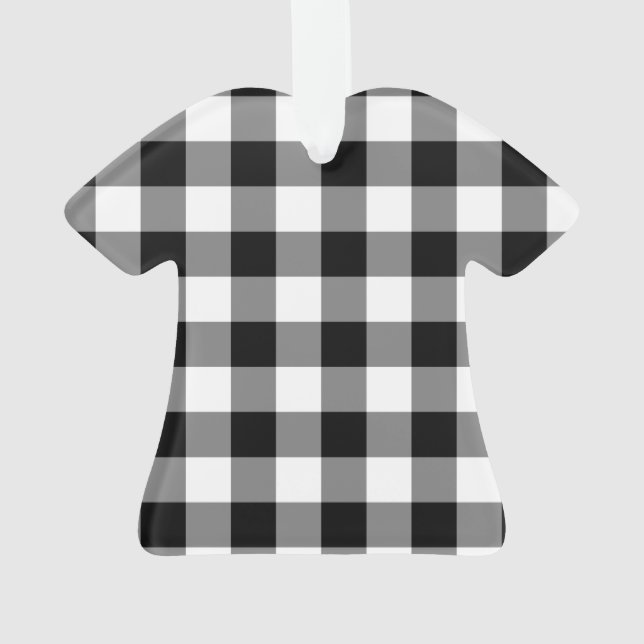 Adorno Black Gingham (Reverso)