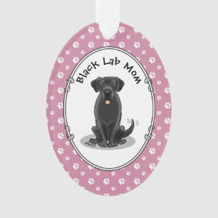 Adorno Black Lab Mom (Labrador Retriever Mom)
