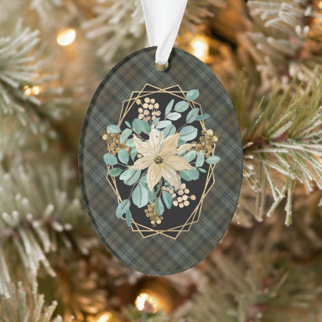 Adorno Black Watch Weathered Original Escocia Tartán (Árbol)