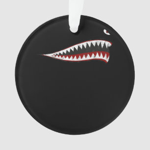 Adorno Boca De Tigres Voladores Tiburones - Regalos Para