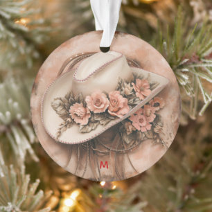 Adorno Boho Vaquera Floral Occidental