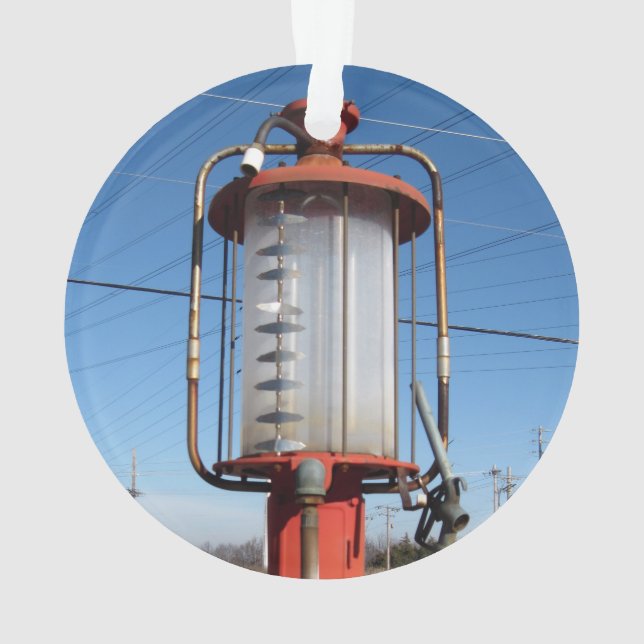 Adorno Bomba de gas antigua (Reverso)