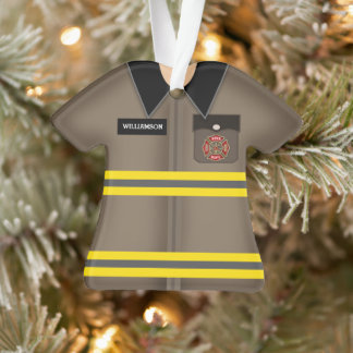 Adorno Bombero personalizado