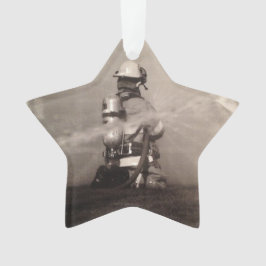 Adorno Bomberos en el trabajo