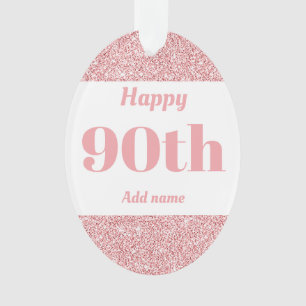 Adorno Bonito de regalo de cumpleaños personalizado adorn