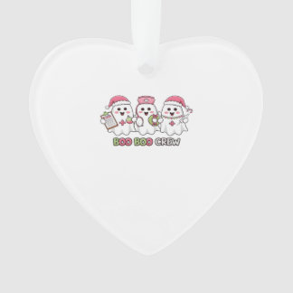 Adorno Boo Boo Crew Christmas, Ghost Nurse Oversized T-Sh