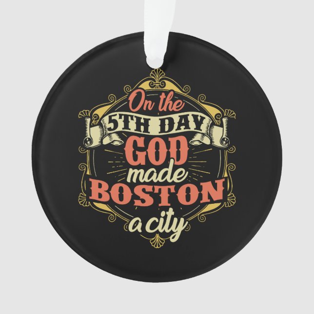 Adorno Boston Massachusetts (Anverso)