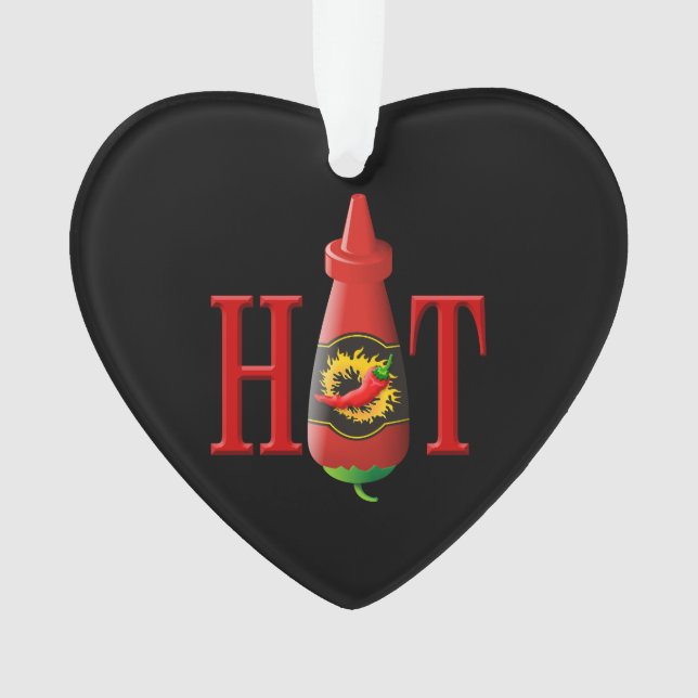 Adorno Botella de salsa picante (Anverso)