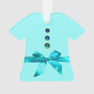 Adorno BOY BABY SHOWER Blue Ribbon Tshirt