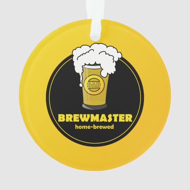 Adorno Brewmaster Beer papá hecho en casa (Reverso)