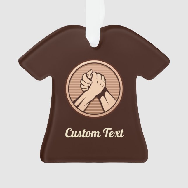 Adorno Bronce en lucha armada (Anverso)