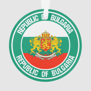 Adorno Bulgaria redonda Emblem
