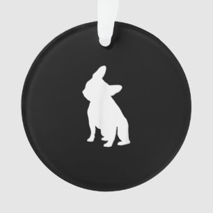 Adorno bulldog francés simple regalo lindo de frenchias